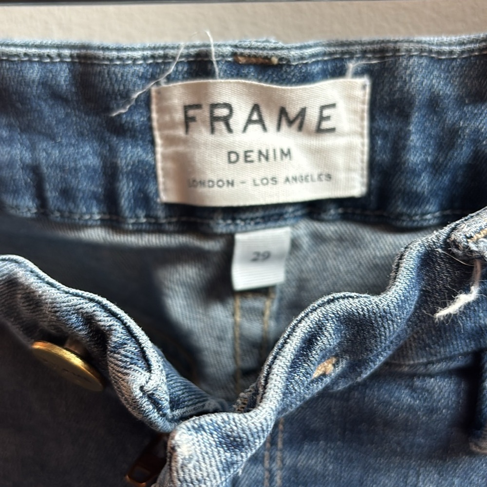 Frame Le Crop Mini Boot Jeans - Picture 5 of 10